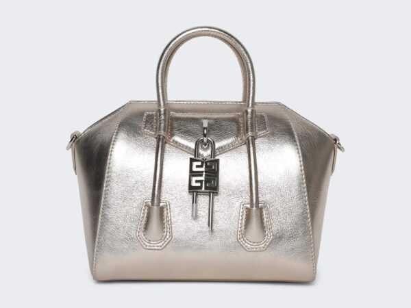 Givenchy Mini Antigona Lock bag in laminated leather