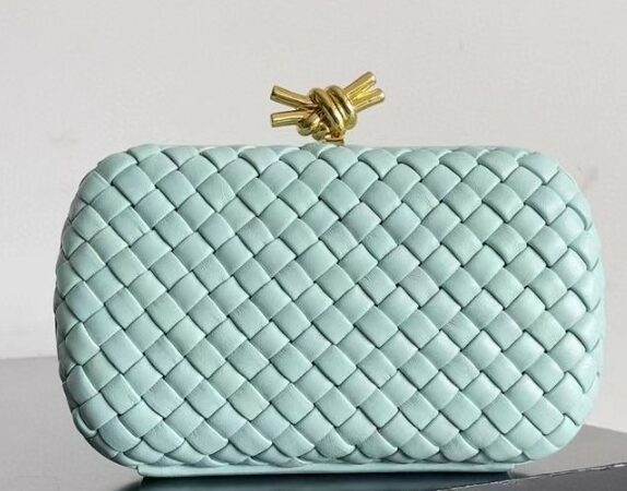 Designer classic knot minaudiere clutch bags