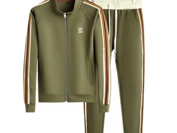 Essential Zander Men's Luxury Tracksuit | Tailored Performance Zip-Up Hoodie & Joggers | Norion Luxury