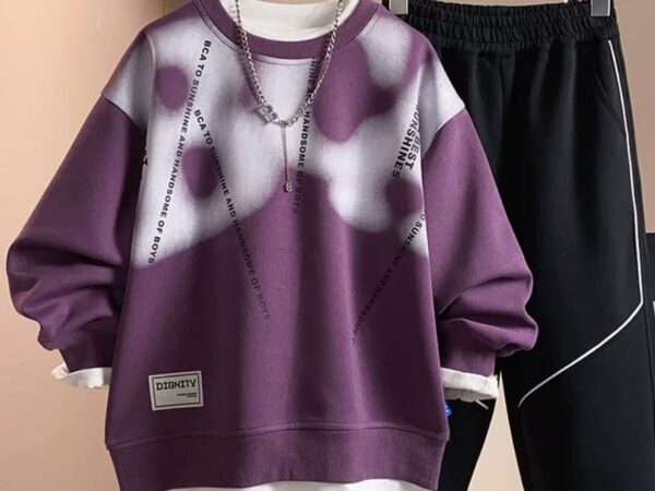 Irresistible Boys' Graffiti Style Sweatshirt Tracksuit | Urban Athleisure Jogger Set | Norion Luxury (Ages 4-13)