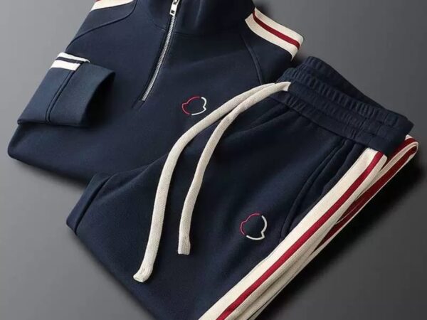 Essential Men's Premium Tailored Tracksuit | Full-Zip Hoodie & Slim Joggers | Norion Luxury (M to 4XL)