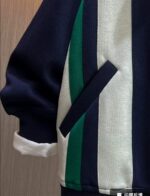 Boys' Varsity Bomber Jacket Tracksuit | Navy & Green Athleisure Set | Norion Luxury (Ages 4-13)