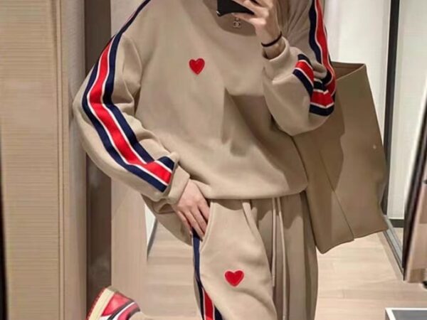 Irresistible Women's Plus Size Fleece Tracksuit | Ultimate Comfort Set XL-6XL | Black & Grey Options