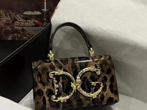 Iconic Quilted Designer Chain Handbag - Gold-Tone Hardware, Multi-Finish, 18×10×5