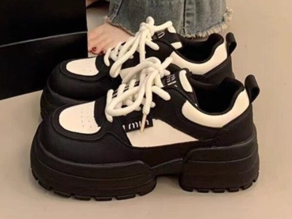 Chunky Platform Footwear Collection: Sneakers & Vintage Oxfords | 4 Styles | £30