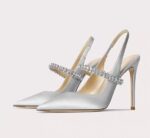 Women's Sparkle Stiletto High Heels - Glitter Finish, Pointed Toe Court Shoe | Sizes 32 to 45