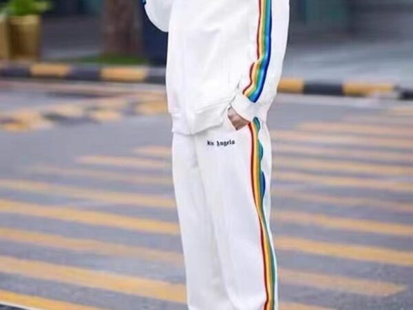 Mens Luxury Full Tracksuit Set - Designer Stripe Jacket & Joggers | Norion Luxury