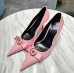 Women's Diamanté Ankle Wrap Stiletto Heels - Satin Finish, 3", 4", 5" | Sizes 34-45