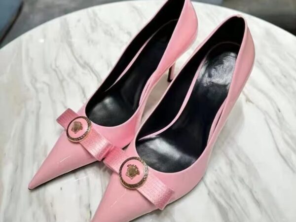 Women's Diamanté Ankle Wrap Stiletto Heels - Satin Finish, 3", 4", 5" | Sizes 34-45