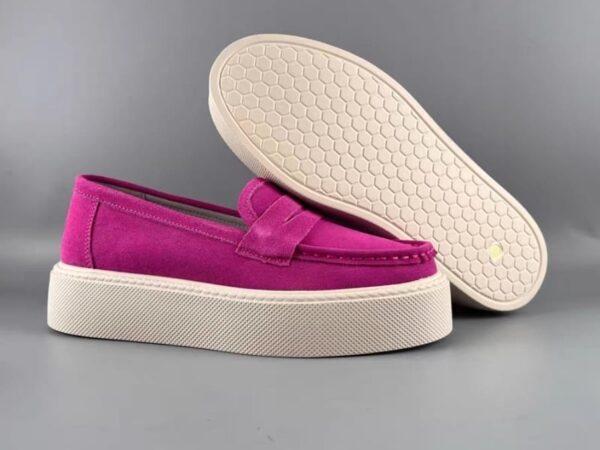 Chunky Platform Loafer Collection - Suede, Leather & Denim Styles | £35