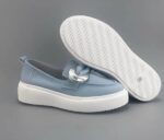 Chunky Platform Loafers with Oversized Silver Buckle | 4 Color Styles | £35