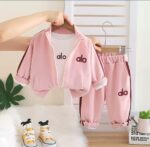 Boys & Girls Classic Tracksuit Set - Bold Stripe Detail & Zip Hoody | Ages 1-6