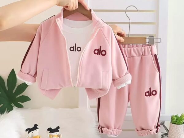 Boys & Girls Classic Tracksuit Set - Bold Stripe Detail & Zip Hoody | Ages 1-6