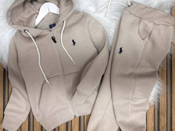 Boys & Girls Classic Tracksuit Set - Bold Stripe Hoody & Joggers | Ages 1-8