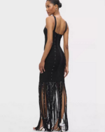 Long Black Crystal | UK Clothing Store for Women, Men & Kids