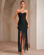 One Shoulder Tassle | UK Clothing Store for Women, Men & Kids