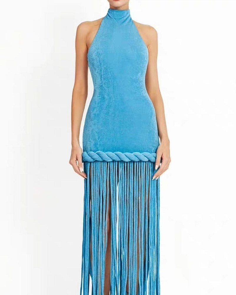 Alter Neck Twist Tassle | UK Clothing Store for Women, Men & Kids