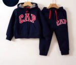 Gap Kids Navy Blue Hoodie and Joggers Tracksuit Set